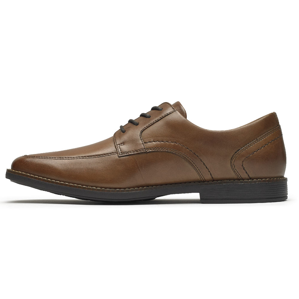 Rockport Oxfords Herre Brune - Braylon Apron Toe - VHTN94817